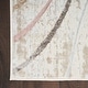 preview thumbnail 6 of 12, Nourison Glam Indoor Cream/Ivory Abstract Area Rug