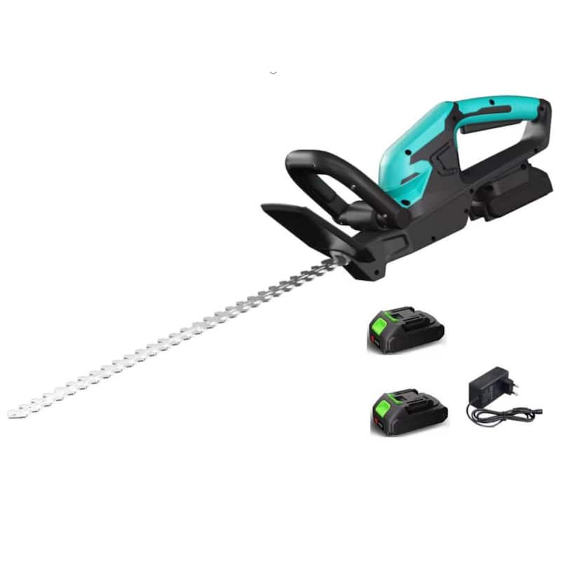 Electric Cordless Hedge Trimmer, Handheld Bush Trimmers for Gardening, Lawns