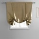 preview thumbnail 48 of 53, Exclusive Fabrics Faux Silk Taffeta Tie-Up Window Shade (1 Panel)