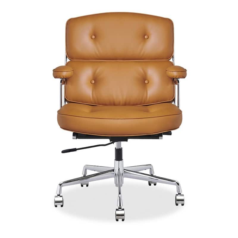 Modern Tan Lobby Office Chair