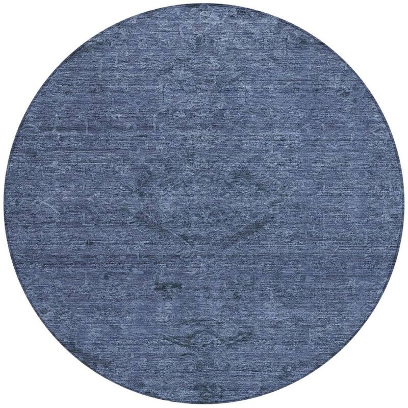 HomeRoots Floral Traditional Rectangle Outdoor Rug