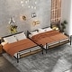 preview thumbnail 4 of 24, Full XL Over Queen Metal Bunk Bed with Detachable Design, Safety Guard Rails, Ladder with Non-Slip Foam