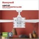 preview thumbnail 5 of 8, 56" Honeywell Kaliza Indoor Modern Ceiling Fan with Remote, Bright White