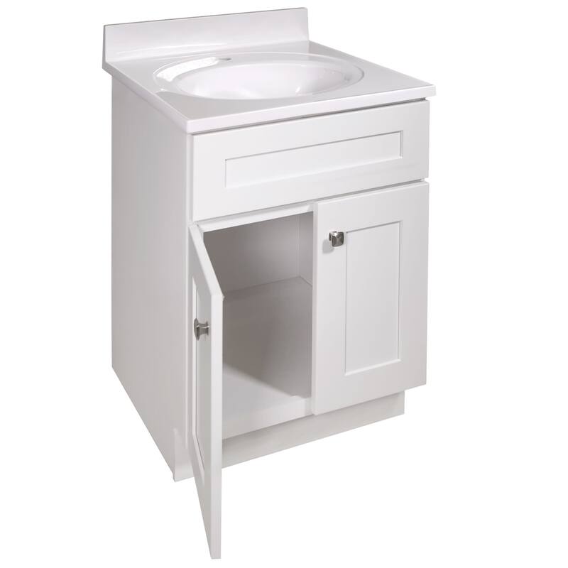 Design House Brookings 25" Free Standing Single Basin Vanity Set with