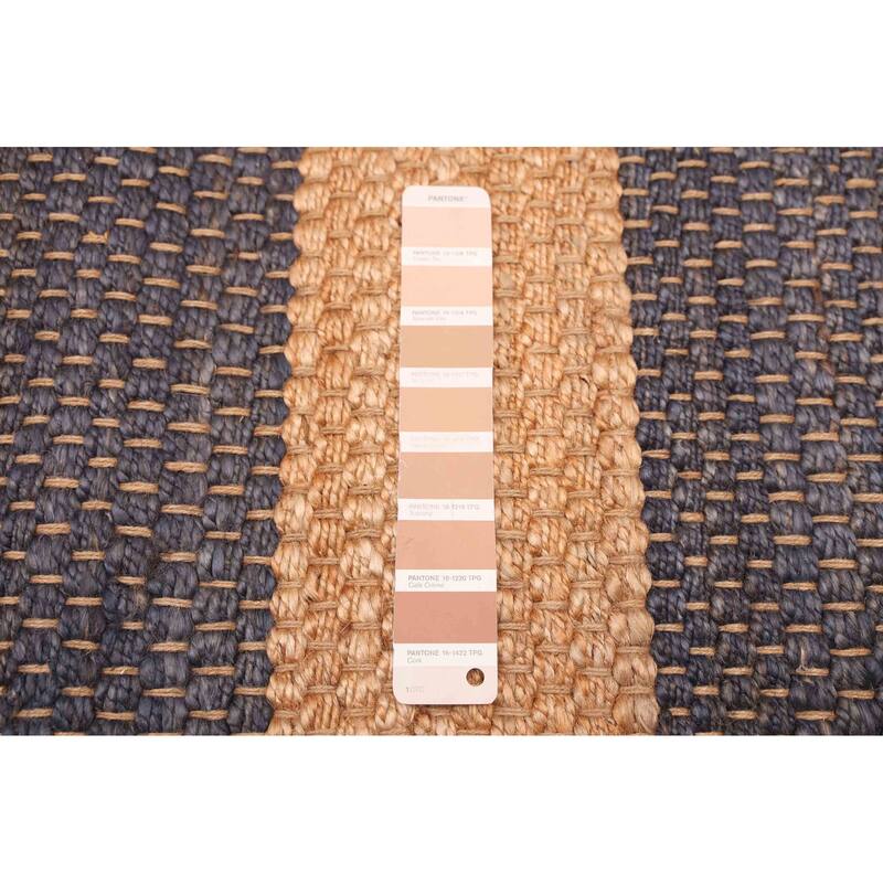 ECARPETGALLERY Flat-Weave Palas Denizli Tan Jute Rug - 5'6 x 7'8