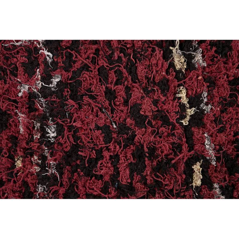 Modern Moroccan Oriental Runner Rug Wool Hand-knotted Carpet - 2'10" x 7'11"