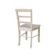 preview thumbnail 121 of 128, International Concepts Solid Wood Madrid Ladderback Chairs, Set of 2 - N/A