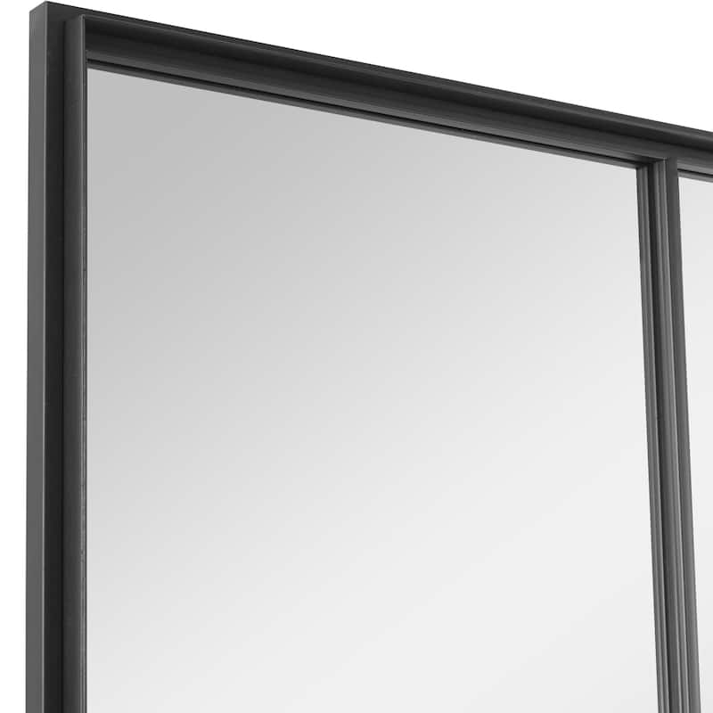 Uttermost 09732 Rousseau 30" W x 60" H Rectangular Framed Bathroom