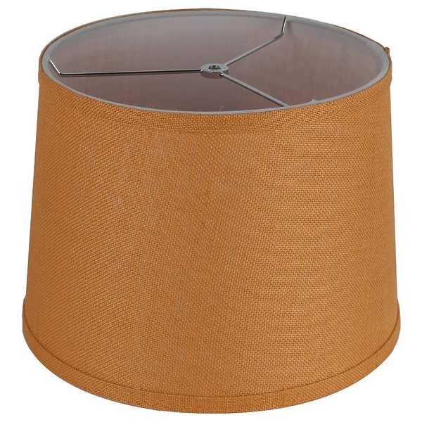 French Drum Burlap Lampshade 12 to 16 Bottom Size On Sale Bed Bath Beyond 30786024