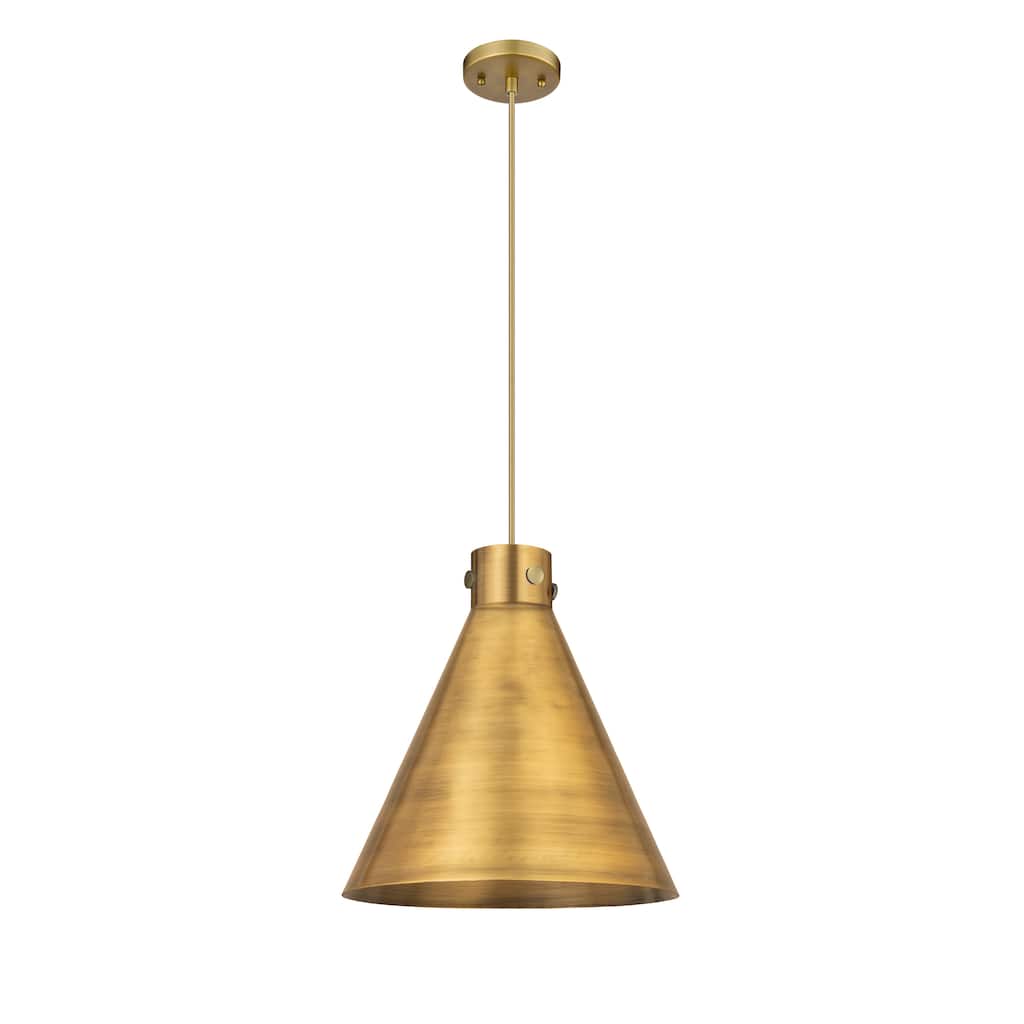 Innovations Lighting Newton Metal Cone - 1 Light 16" Cord Hung Pendant