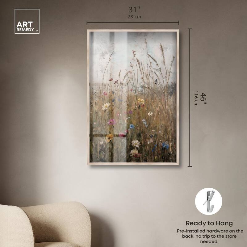 Field of Forgotten Dreams I Shadowbox by Art Remedy