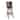 Pio 34 Inch Extra Tall Swivel Bar Stool, Wood, Faux Leather, Cherry Brown
