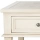 preview thumbnail 12 of 10, SAFAVIEH Manelin White Washed Coffee Table With Storage Drawers - 54" W x 23.6" D x 19.3" H