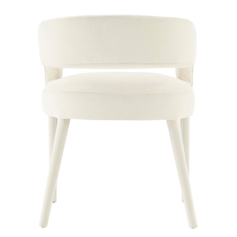 NPD Furniture Lauryn Velvet Dining Side Chair