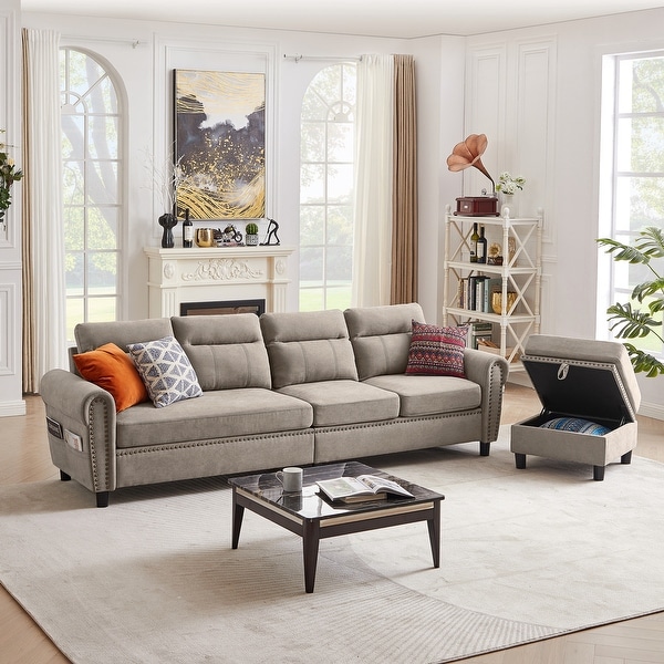 L shaped couch rooms to go discount