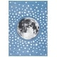 preview thumbnail 57 of 60, SAFAVIEH Carousel Kids Aine Moon Rug Light Blue/Grey - 4' x 6'