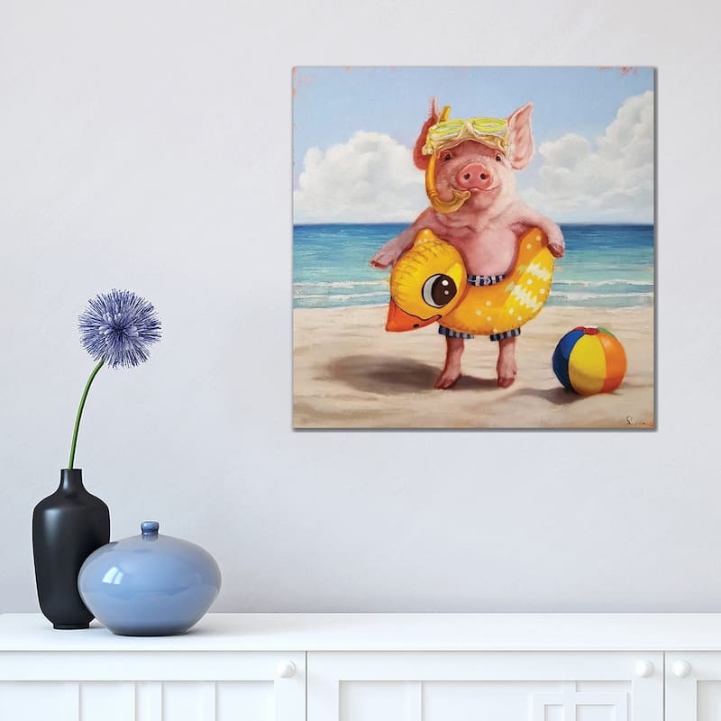 iCanvas "Baked Ham" by Lucia Heffernan Canvas Print - 18x18x1.5
