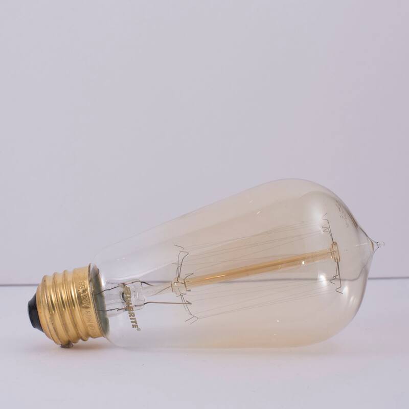 Bulbrite Pack of (4) Dimmable Antique Nostalgic Filament Incandescent Bulb