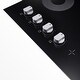 preview thumbnail 7 of 11, Cosmo 24 in. Electric Ceramic Glass Cooktop with 4 Elements, Dual Zone Element, Hot Surface Indicator Light and Control Knobs