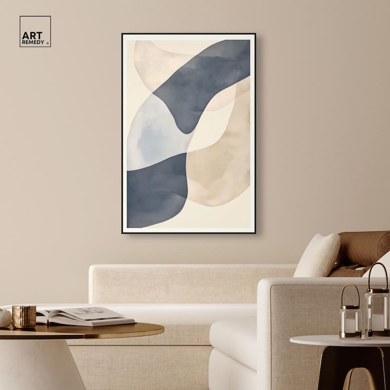 Ovals Canvas by Art Remedy