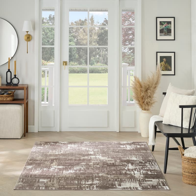 Nourison Dekor Indoor only Geometric Area Rug