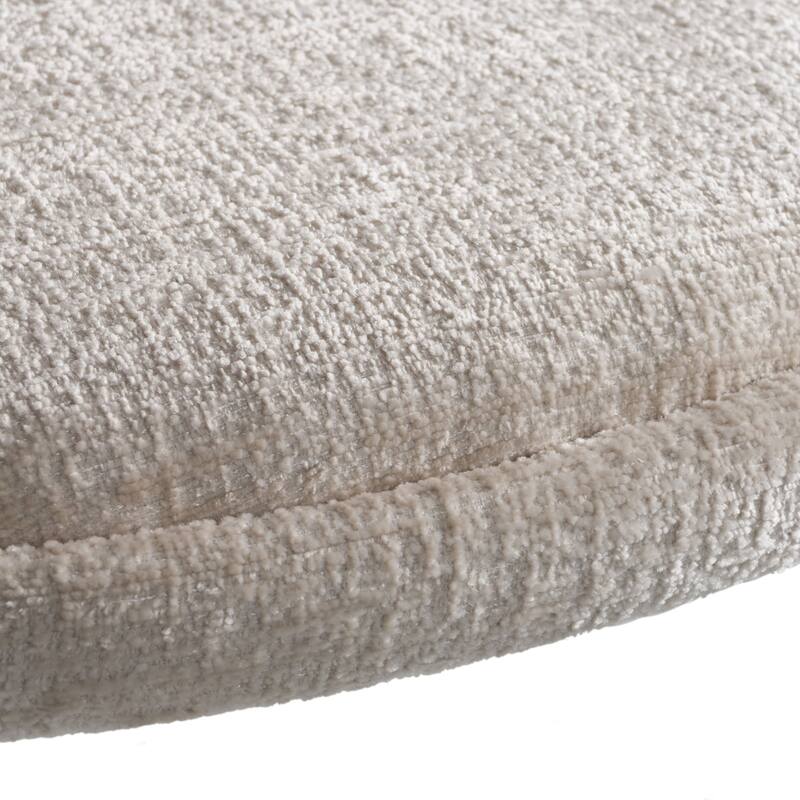 Modrest Faerron Modern Light Grey Fabric Dining Chair