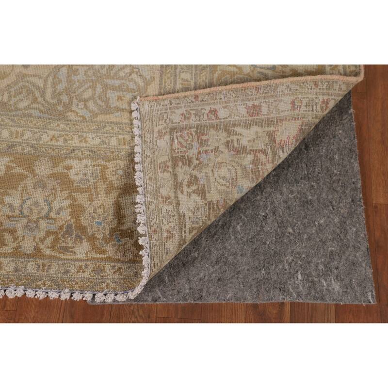 Najafabad Persian Vintage Rug Handmade Wool Carpet - 7'5"x 10'5"