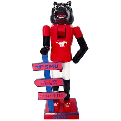 NCAA 12" Southern Methodist University Mascot Nutcracker