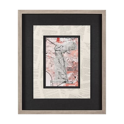 Graffiti Sculpture IV Framed Art Print