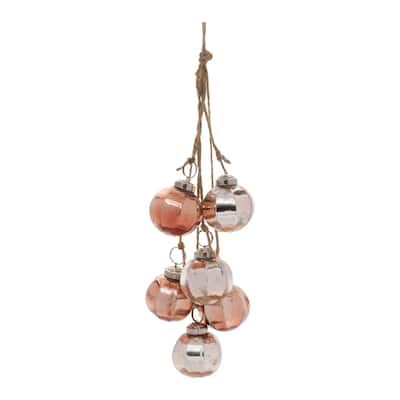 Mini Ball Ornament Cluster (Set of 2) - N/A