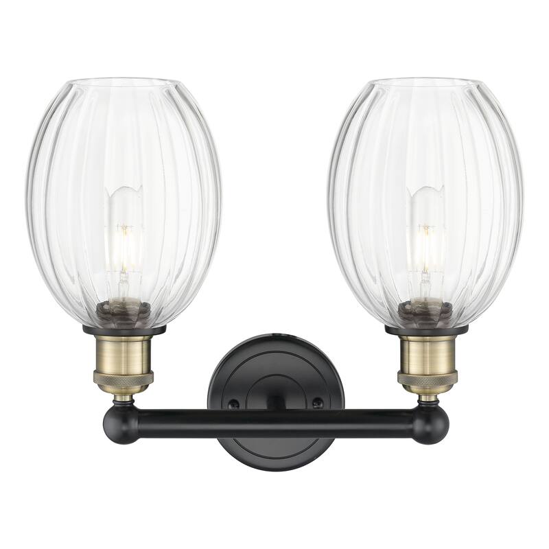 Innovations Lighting Endless Possibilities Edison - Preston - 2 Light 15" Bulb Shade Bath Vanity Light