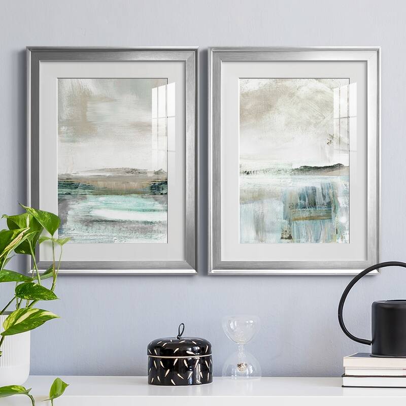 Summer Teal I Premium Framed Print - Ready to Hang