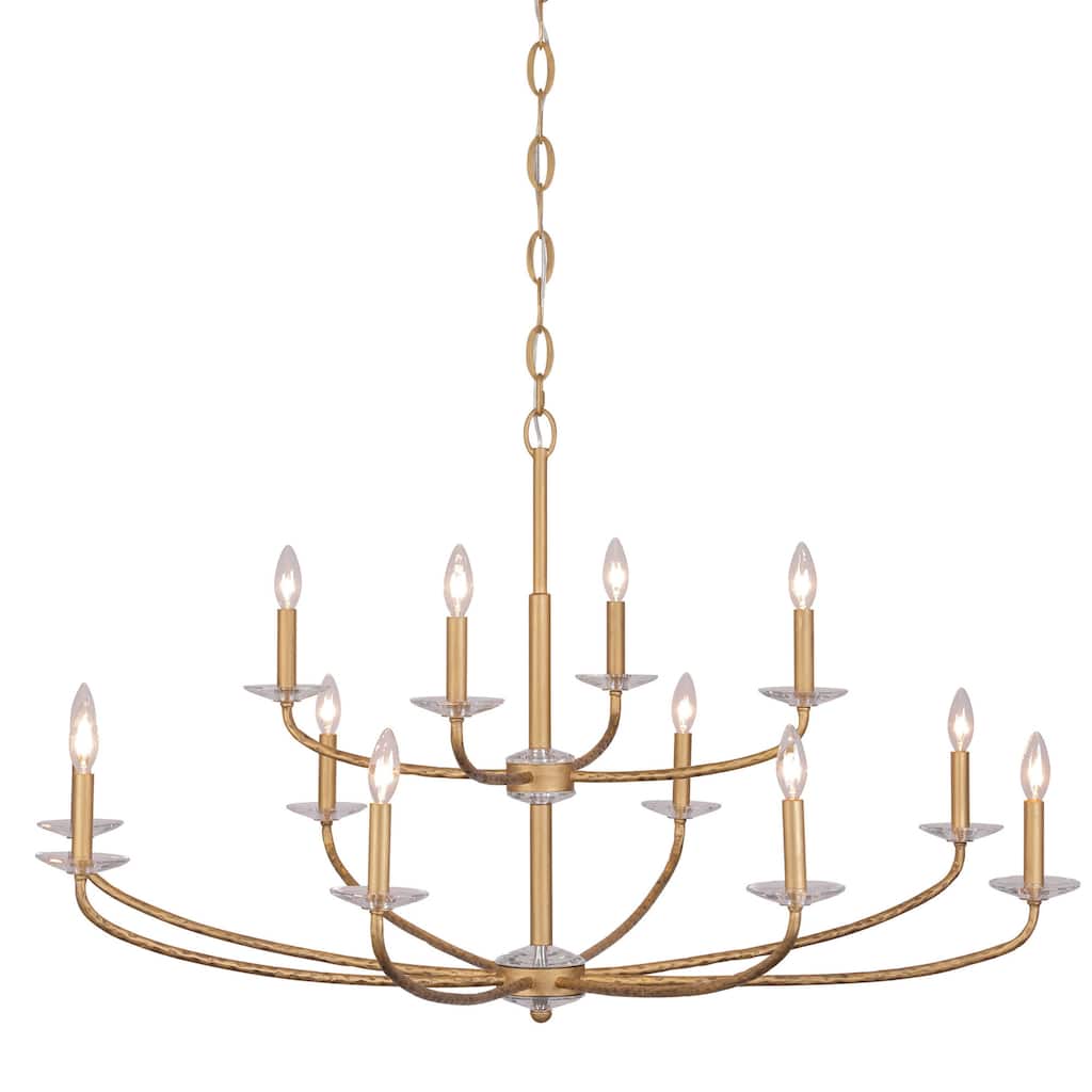 Minka Lavery 5288 Atella 12 Light 48" Wide Taper Candle Style