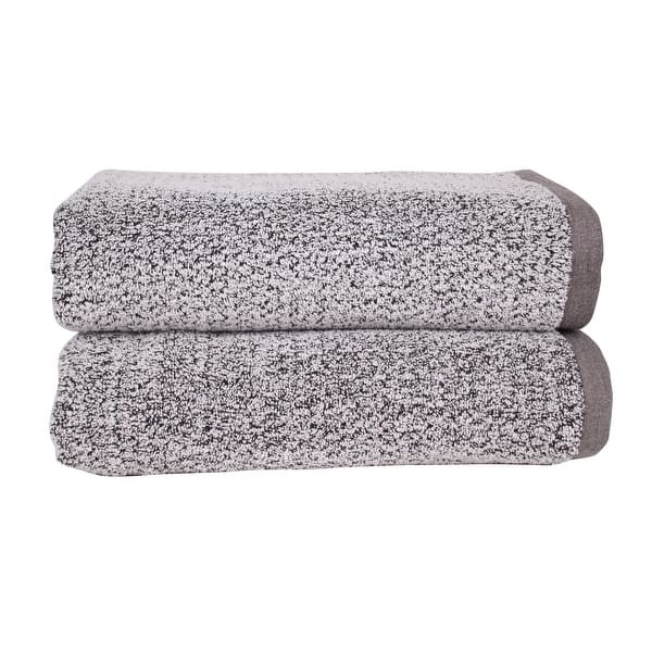 Fabbrica Home Bamboo Rayon Kitchen Drying Towels Patented Everplush Technology (6 Gray)