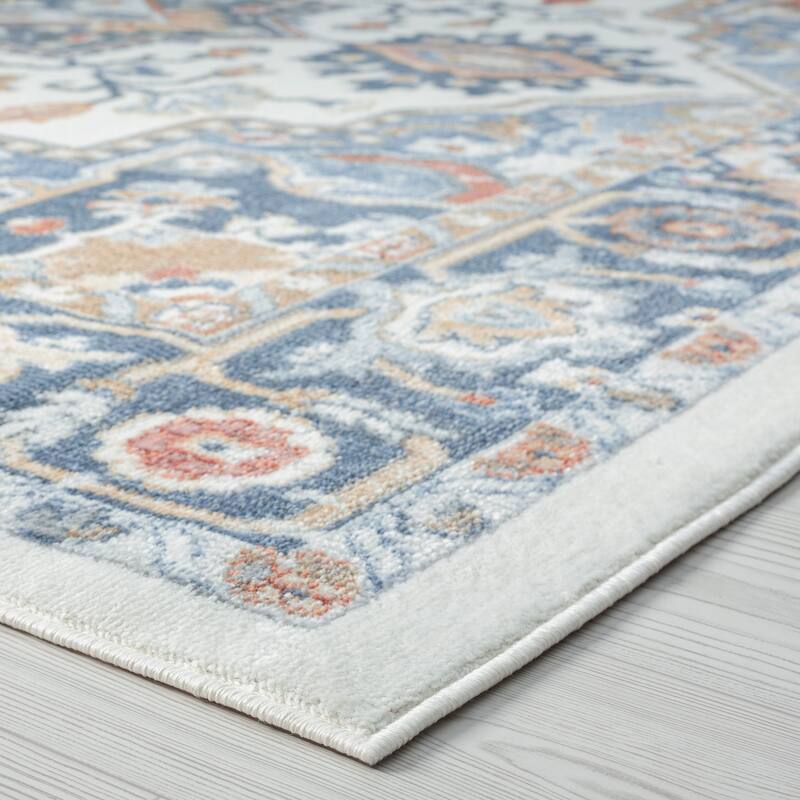 Allegra Oriental Medallion Indoor Area Rug