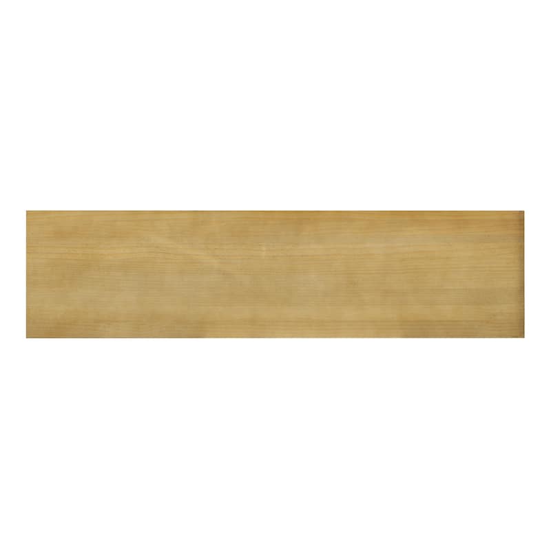 Roomfitters Modern Entryway Console Table, Rectangular Pine Veneer Sofa Table with Geometric Legs