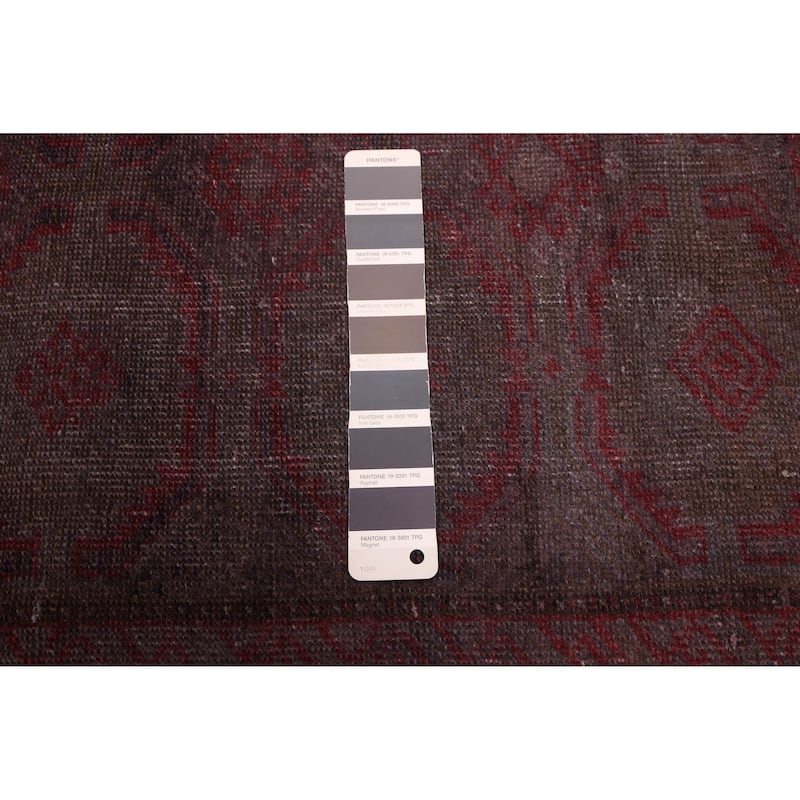 ECARPETGALLERY Hand-knotted Color Transition Grey Wool Rug - 2'8 x 4'6