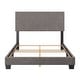 preview thumbnail 46 of 80, Celeste Modern Upholstered Bed, Box Spring Required