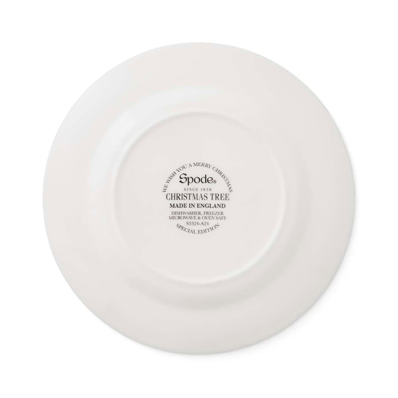 Spode Set of 4 Christmas Tree Plates