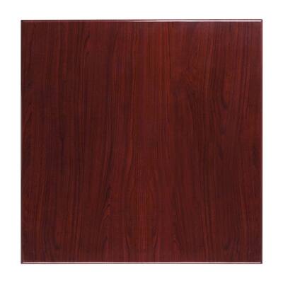 36'' Square High-Gloss Resin Table Top - 36"W x 36"D x 2"H