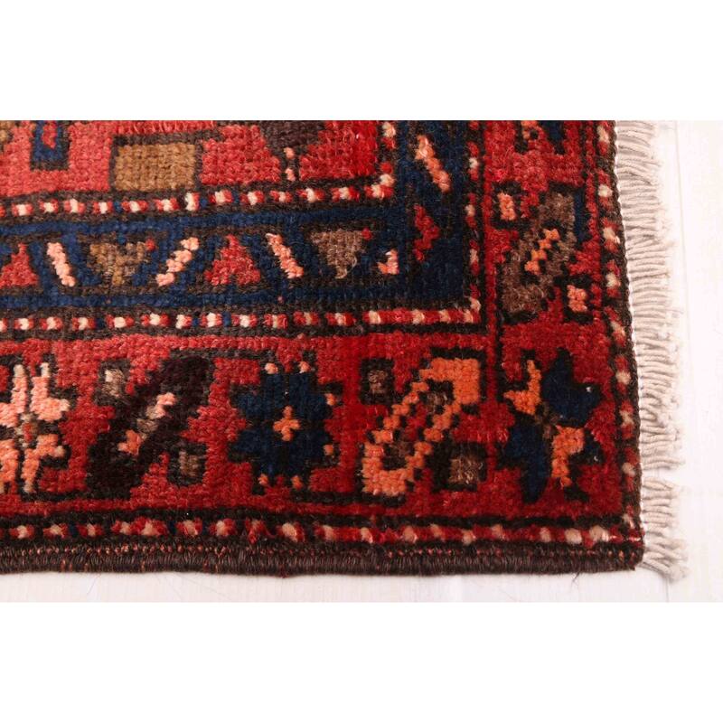 ECARPETGALLERY Hand-knotted Andelz Dark Copper Wool Rug - 3'7 x 9'8