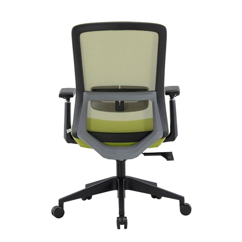 Ingram Contemporary Ergonomic Mesh Office Chair - Adjustable Height & Armrests, Mid-Back Swivel Desk Chair for Home Office