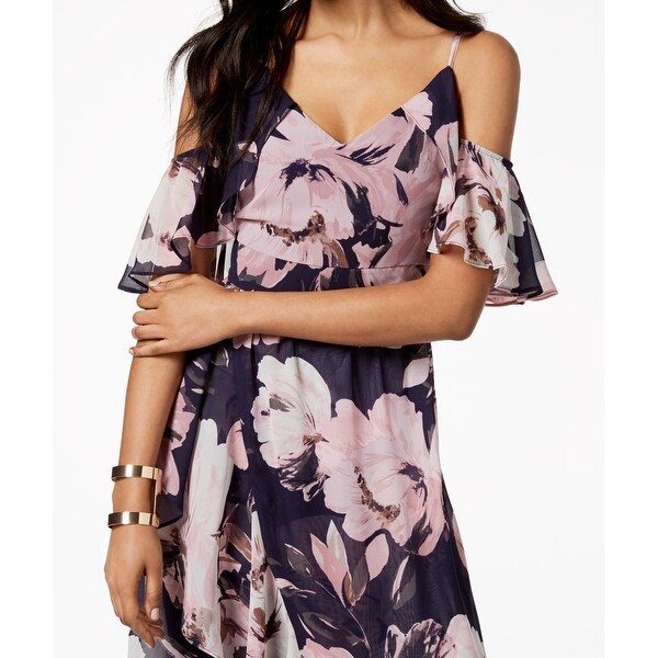 vince camuto pink floral dress