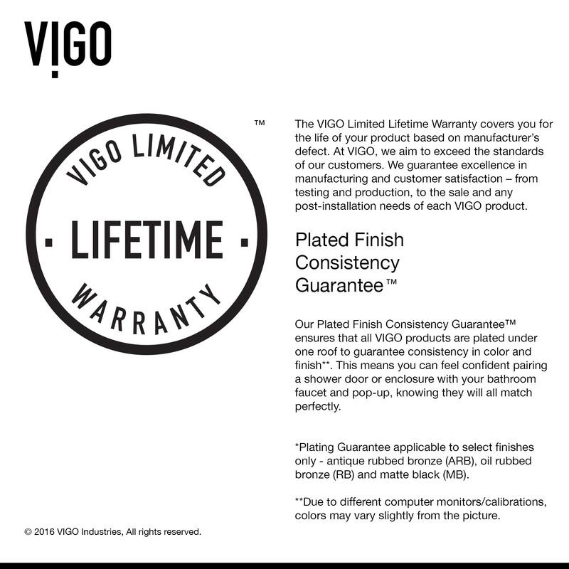 Vigo VG6011CL48WR Monteray 79" High x 48" Wide x 32" Deep Hinged,