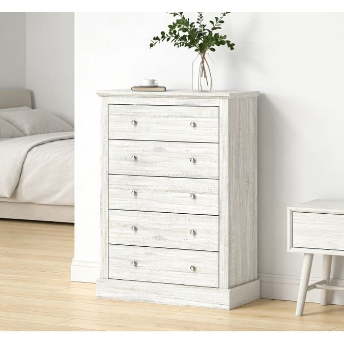 Bedroom Dresser Chest of Drawers with 5 Drawers