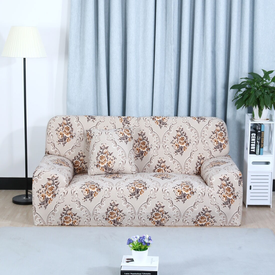 Shop Stretch 1 2 3 Seats Sofa Cover Loveseat Slipcovers Protector