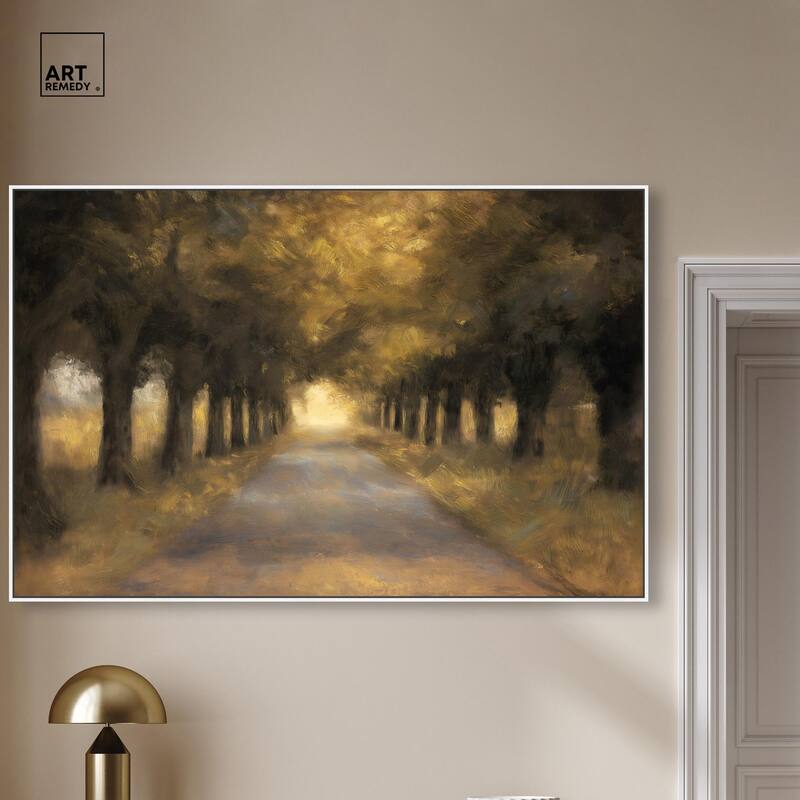 Misty Morning Canvas by Art Remedy