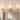 22 in. Modern 3-Light Deep Gold Clear Cylinder Glass Bathroom Vanity Light