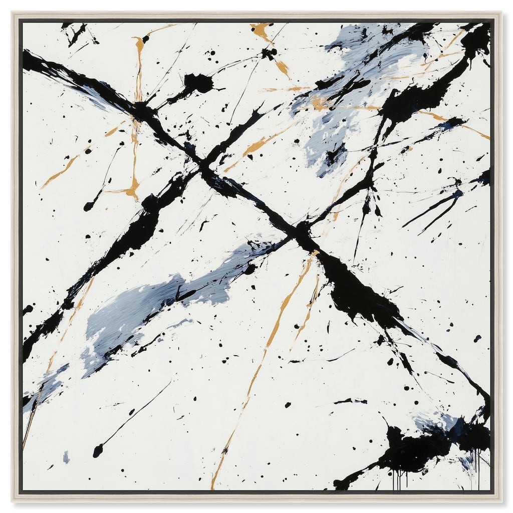 Splintered Impact II Canvas by Art Remedy