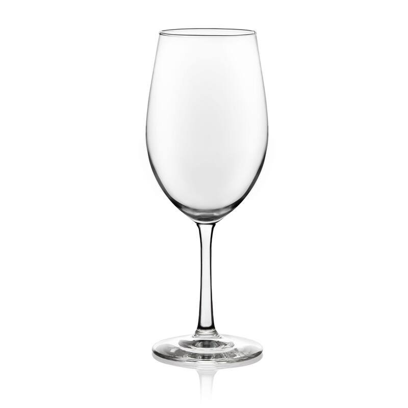 Libbey Vineyard Reserve 8-Piece Wine Glass Party Set for Chardonnay and Merlot/Bordeaux - Set of 8